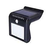 ALED LIGHT ソーラーライト 省エネ 太陽光発電　人感センサー　光感センサー 　8LED 広角 昼光色　防水仕様　夜間自動点灯　防犯ライト　玄関入口　屋外照明　軒先　ガーデン　駐車場などに適用