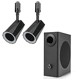 ビームテック（Beamtec） bluetooth LED スピーカー コンパクト ライティングレール用 ブルートゥース 12W リモコン付き LDRSPK12 (ブラック×2 専用無線ウーファー×1 セット)