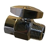 LASCO 08-2471 Shower Head Flow Adjuster, Chrome Plated Brass [並行輸入品]