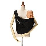 MiniMonkey ミニモンキー Mini Monkey ベビースリング ブラック 4Way 並行輸入品