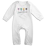 面白い 幼児 レゆっくりジャー　キャンディ　バー Tシャツ コットン White Size 12 Months