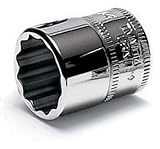 スナップオン(Snap-on)1/4" Drive 12-Point Metric 6 mm Flank Drive Shallow Socket [並行輸入品]