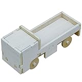 木のおもちゃ 3Dパズルトラック