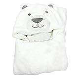 ベビー タオルポンチョ アニマル しろくま 出産祝い