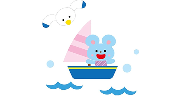 Amazon 壁面飾り おさかないっぱい夏の海 ねずみ A5 おもちゃ雑貨 おもちゃ
