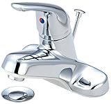 Aviditi Olympia Series L-6160-E1.5 Elite Single Handle Lavatory Faucet and Pop-Up Drain Assembly wit
