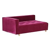 arne ベンチソファ ベンチ イス 背もたれ 肘掛け 片肘付き コーナーソファー Baggy DX-R 3×5 モケット パープルピンク