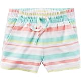 カーターズ Carter's/ プルオンストライプショーツ ピンク ボトムスショートパンツ 5歳【並行輸入】