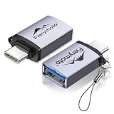 USB Type-C 変換アダプタ 2個セット 10Gbps 高速データ転送 3A急速充電 USB 3.2 Gen2 (メス) to USB C (オス) 変換アダプタ OTG対応 アルミ製外装 M-acBook Pro/Air Phone 17/16/15 シリーズ Pad Pro D-ell XPS Chrome-book S urface-bookなどType-C機器対応