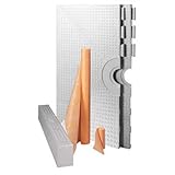 kk122 Less排水シャワーキット48 " x48 " kerdi-shower-kit