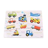 ノブ 木製 ビークル コグニティブ パズル キッズ エデュケーション トイ 並行輸入品