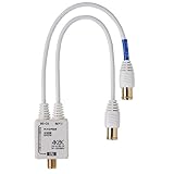 マスプロ VU/BS CS 分波器 セパレーター 4K対応 SR2W(W)-P