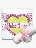 Light of Mine Designs Baby Love Receiving/Swaddling Blanket (Discontinued by Manufacturer) [並行輸入品]