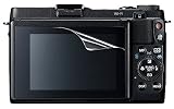 【高光沢】Canon PowerShot G1X MarkIII / G9X MarkII / G7X MarkII / G9X / G7X / G5X用 指紋防止 高光沢 気泡ゼロ カメラ液晶保護フィルム (7.53ｘ5.02cm)機種対応 (1枚セット)