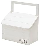 村田屋 【木製の郵便受け】 ホワイトウォールポスト