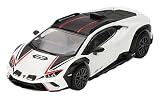MINI GT × MiJo Exclusives 1/64 ランボルギーニ ウラカン ステラート Bianco Asopo ホワイト (左ハンドル) 完成品
