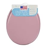 Ginsey Home Solutions Soft Toilet Seat – パッド入りfor Extra Comfort – For標準トイレ – には、すべてのインストールの必要なコンポーネン