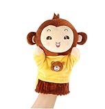 ソフビぬいぐるみかわいい動物赤ちゃん子供ハンドパペットおもちゃギフトリトルモンキー