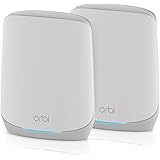 ネットギア NETGEAR Orbi WiFi6 メッシュWiFi AX5400 2台セット 無線LAN ルーター 11ax トライバンド RBK762S 無償メーカー3年保証 カバー範囲464㎡ NETGEAR Armor トータルセキュリティ初年