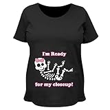カスタマイズされたガールズ赤ちゃんの15分:マタニティコットンTシャツ US サイズ: 4L カラー: ブラック