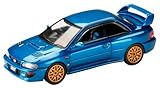 HJ64 1/64 スバル インプレッサ 22B STi Version (GC8) ソニックブルーマイカ 完成品 HJ646041BL