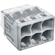 Amazon | ワゴジャパン 差し込みコネクター ライトグレー 40個入 WGZ-8