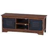 不二貿易(Fujiboeki) ローボード・テレビ台 ブラウン 幅120cm スチュード 14165