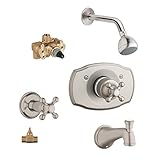 Grohe kts19612 – 34124r-en0 Seaburyタブとシャワーバルブキット、つや消しニッケル
