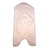 ベイビーハーツ アフガン(おくるみ)パステルピンク年間