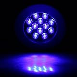 Lixada 12W 埋め込み式　LED スポットライト IP67防水対応 ガーデンライト 玄関先 屋外照明 遊歩道 AC 85-265V