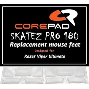 Corepad Skatez PRO Razer Viper Ultimate用マウスソール 2set【国内正規品】 (PRO)