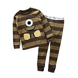 Little Wardrob SLEEPWEAR ユニセックス・ベビー カラー: ブラウン