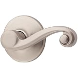 Kwikset 788LL RH 15 Right Handed Signature Series Lido Single Dummy Door Lever, Satin Nickel [並行輸入品]