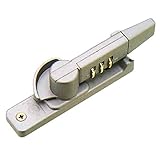 朝日工業 万能型交換用 ダイヤル式クレセント錠 シルバー 右 大 KC-95