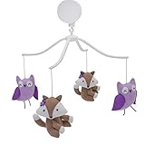 Bedtime Originals Lavender Woods Musical Mobile by Lambs & Ivy [並行輸入品]