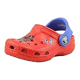 (クロックス) Crocs Classic Spiderman ベビー 日本 12 米国 4 レッド クロッグ [並行輸入品]
