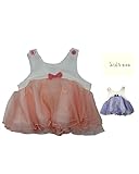 【子供服】 kids zoo (キッズズー) シフォン切替チュニック 70cm～110cm W44905