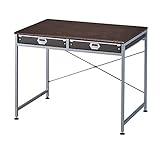 ナカバヤシ 引出し付きデスク ブラウン FBT-9060-S