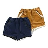 dolcina(ドルチーナ) リバーシブルショートパンツ (80～140cm) キムラタンの子供服 (33280x33480-163) ベージュ 130