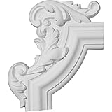 Ekena Millwork PML13X10PM-L Pompeii Panel Molding Corner, Left, 13 1/4-Inch x 10 5/8-Inch x 1 1/8-In