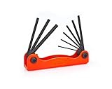 Allen 56636G 9-Key SAE HI-VIS Hex Key Fold-Up Set [並行輸入品]