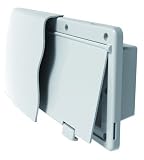 JR Products 50015 White Endura Range Vent with 5/8" Flange [並行輸入品]