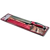 Betty Crocker Stainless Steel Bread Knife with Cover, 32 cm Size
