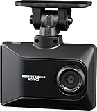 コムテック (Comtec) ドライブレコーダー 1カメラタイプ 200万画素 Full HD GPS搭載 microSDカードメンテナンスフリー対応 駐車監視機能 日本製 車用 ブラック HDR002