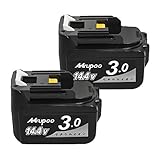 Mrupoo マキタ互換バッテリー BL1430 3.0Ah マキタ バッテリー マキタ14.4v バッテリー 14.4v 互換バッテリー BL1430 BL1450 BL1460 対応 リチウムイオ
