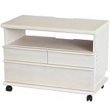 ライフスタイリングショップ テレビ台 ローボード コンパクト キャスター付 幅70 オフホワイト LS-922OWH