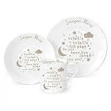 Twinkle Twinkle Personalised Breakfast Set by C.P.M.