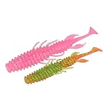 フラッシュユニオン(Flash Union) シーレボ アバカスシャッド 3.3インチ #048 チャートペッパー/オレンジベリー