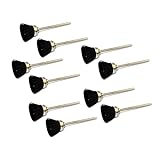 JINTONG ワイヤーブラシ カップ型 豚毛 10個入り