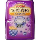 グーン　スーパーＢＩＧ　テープ止めタイプ　２８枚入